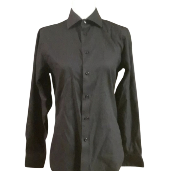 size 14 1/2 Calvin Klein Slim Fit No Iron - Picture 1 of 10